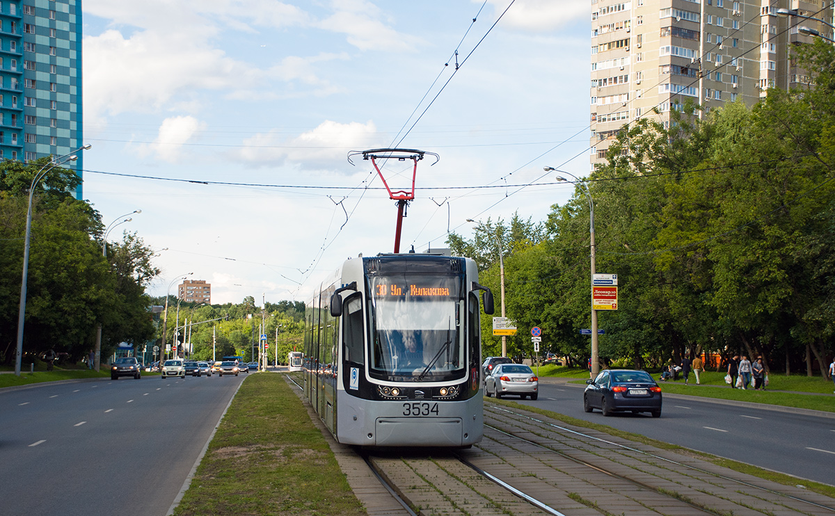 Москва, 71-414 (Pesa Fokstrot) № 3534
