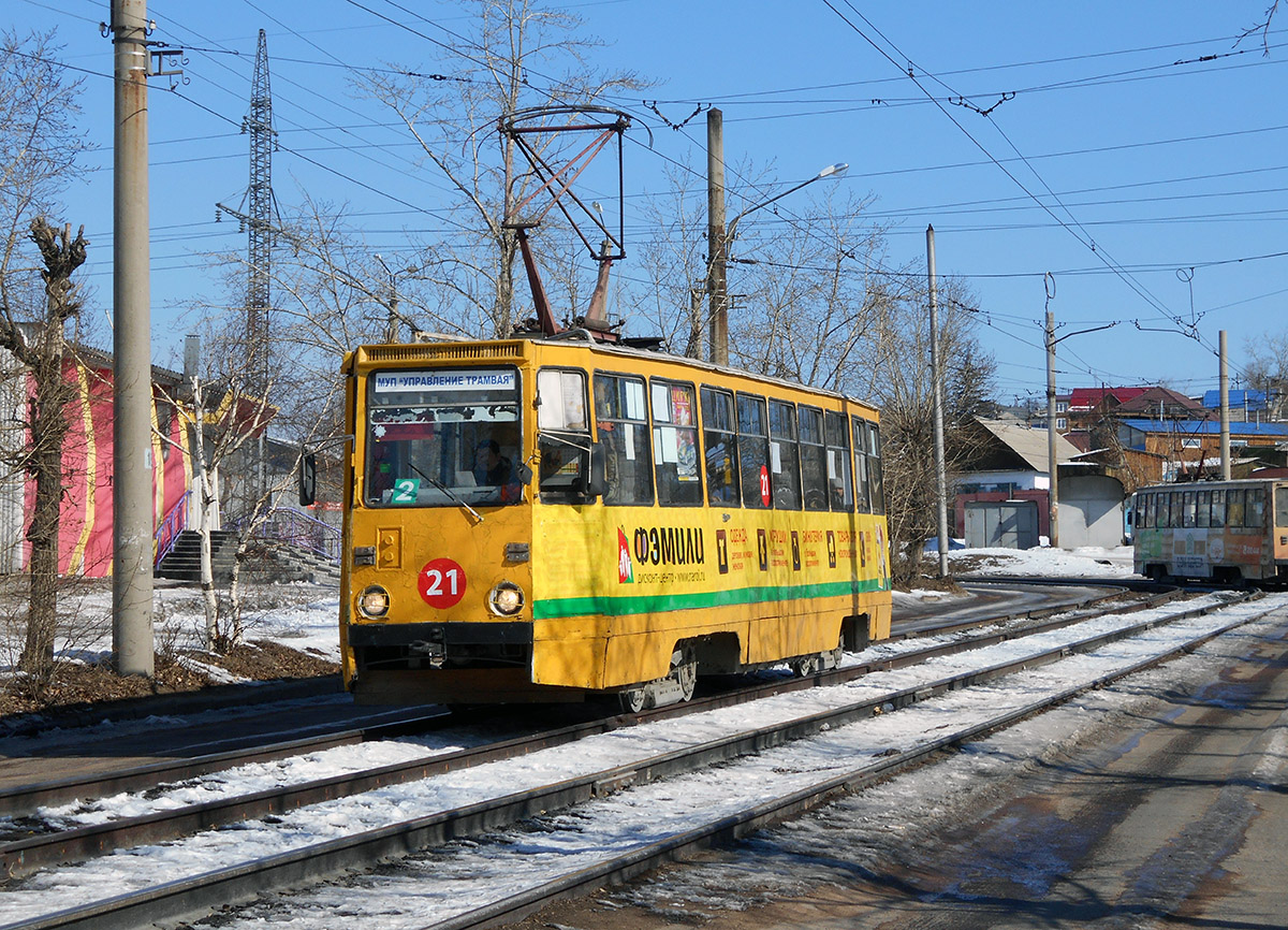 Улан-Удэ, 71-605 (КТМ-5М3) № 21