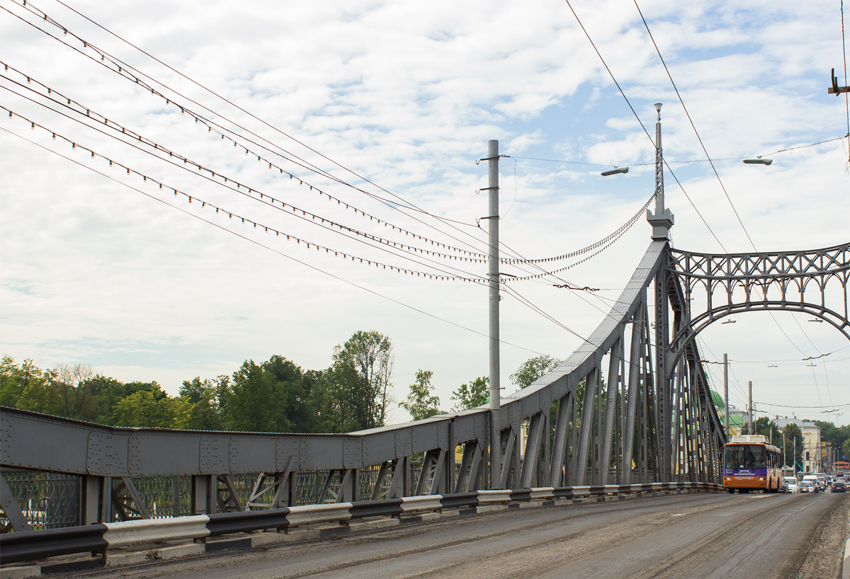 Tver — Trolleybus lines: Old Volga Bridge