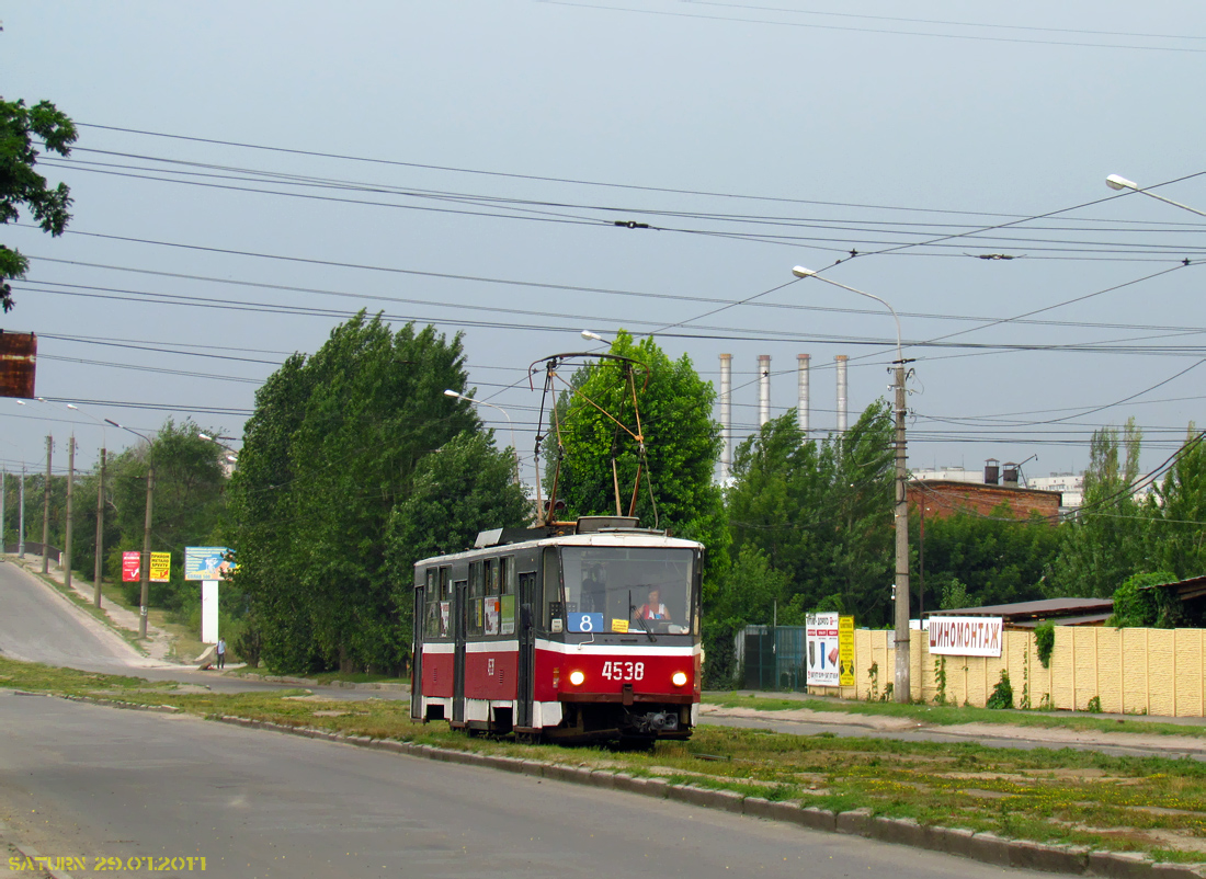 Харків, Tatra T6B5SU № 4538