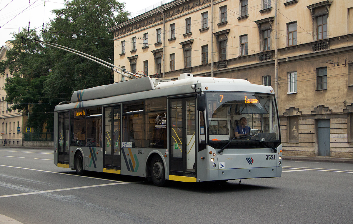 Санкт-Петербург, Тролза-5265.00 «Мегаполис» № 3521