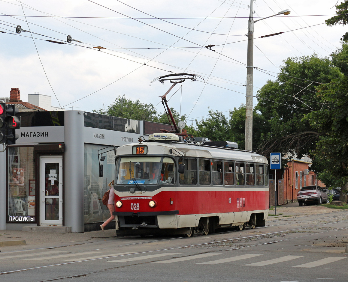 Краснодар, Tatra T3SU КВР ТМЗ № 028