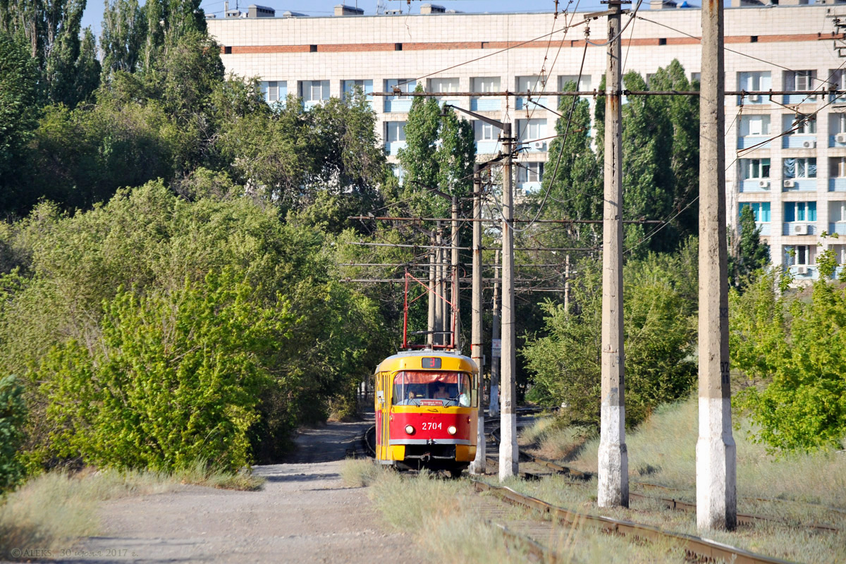 Volgograd, Tatra T3SU # 2704