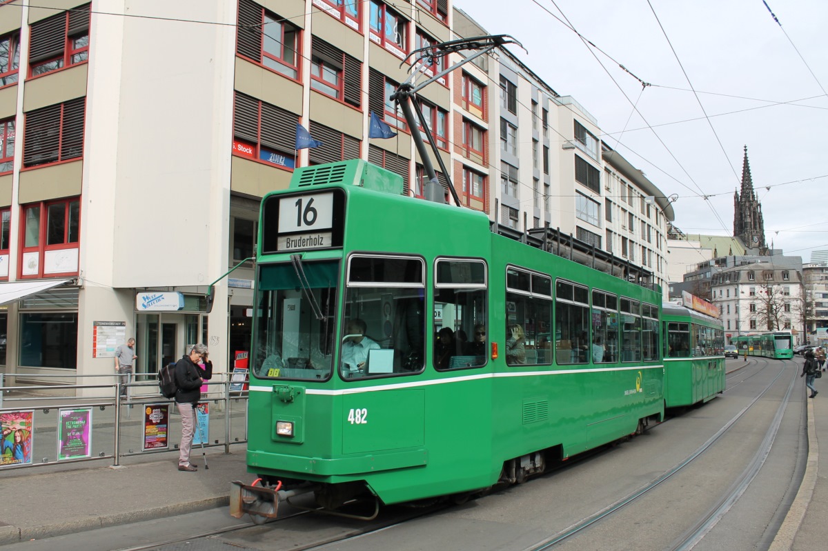 Basel, Schindler/SIG/BBC Be 4/4 Br. 482