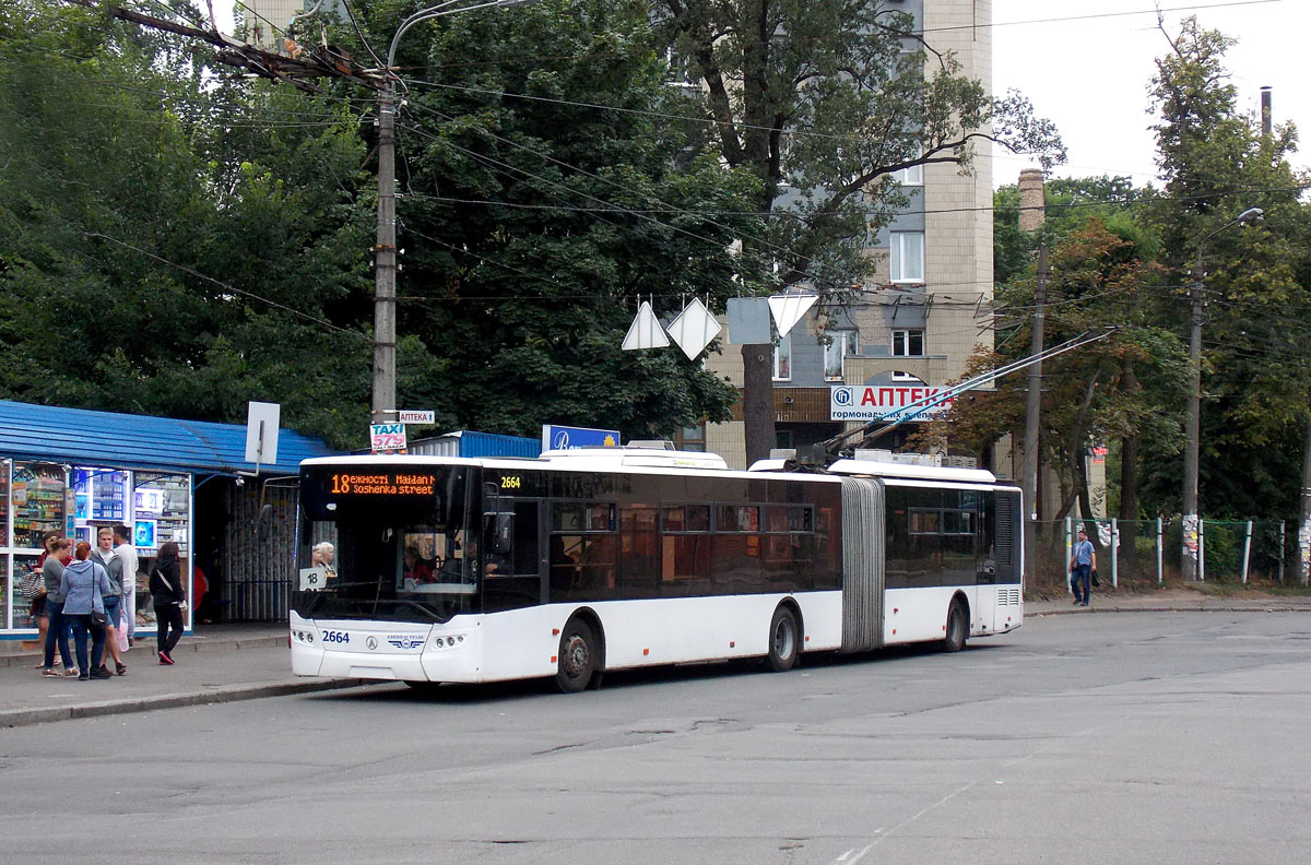 Киев, ЛАЗ E301D1 № 2664