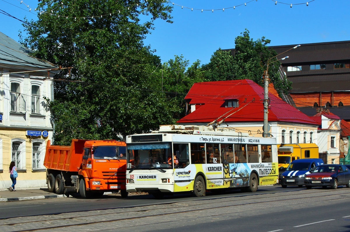 Tver, Trolza-5275.03 “Optima” # 82; Tver — Trolleybus lines: Central district
