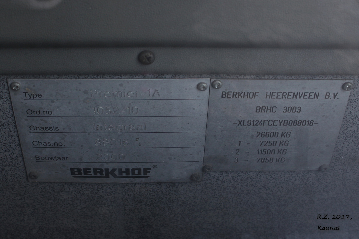 Kaunas, Berkhof Premier AT18 — 053