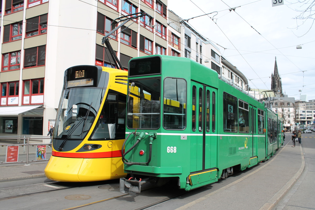 Базель, Schindler/Siemens Be 4/6 S № 668