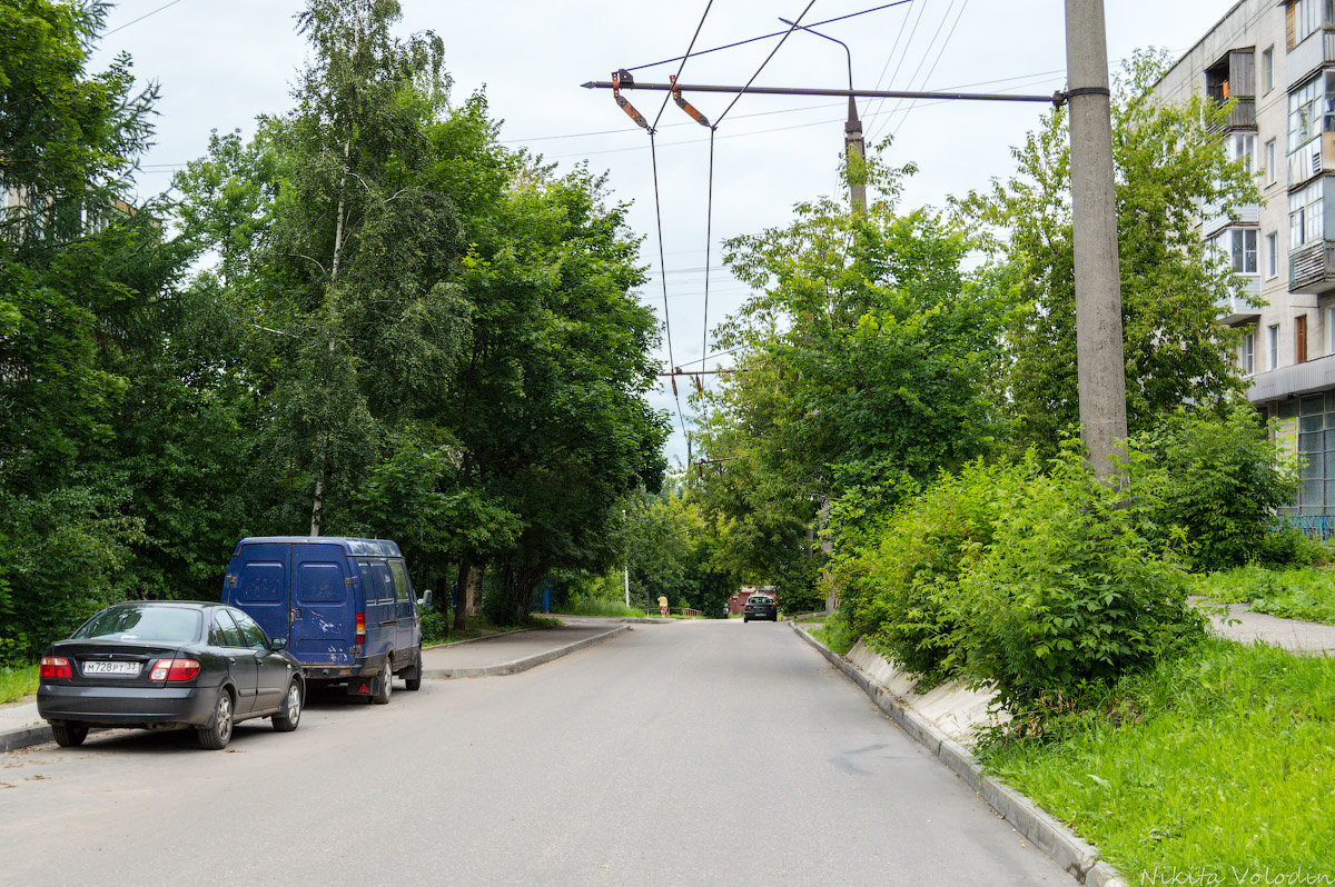 Владимир — Закрытые троллейбусные линии