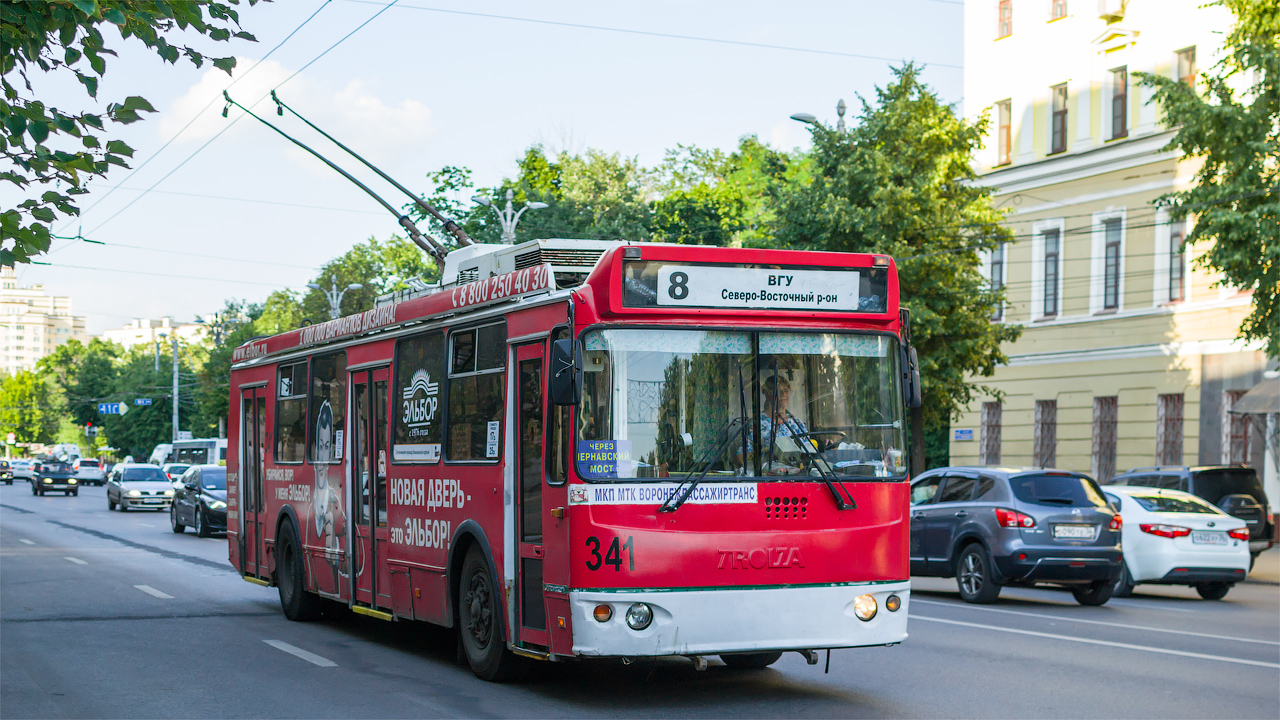 Воронеж, ЗиУ-682Г-016.04 № 341