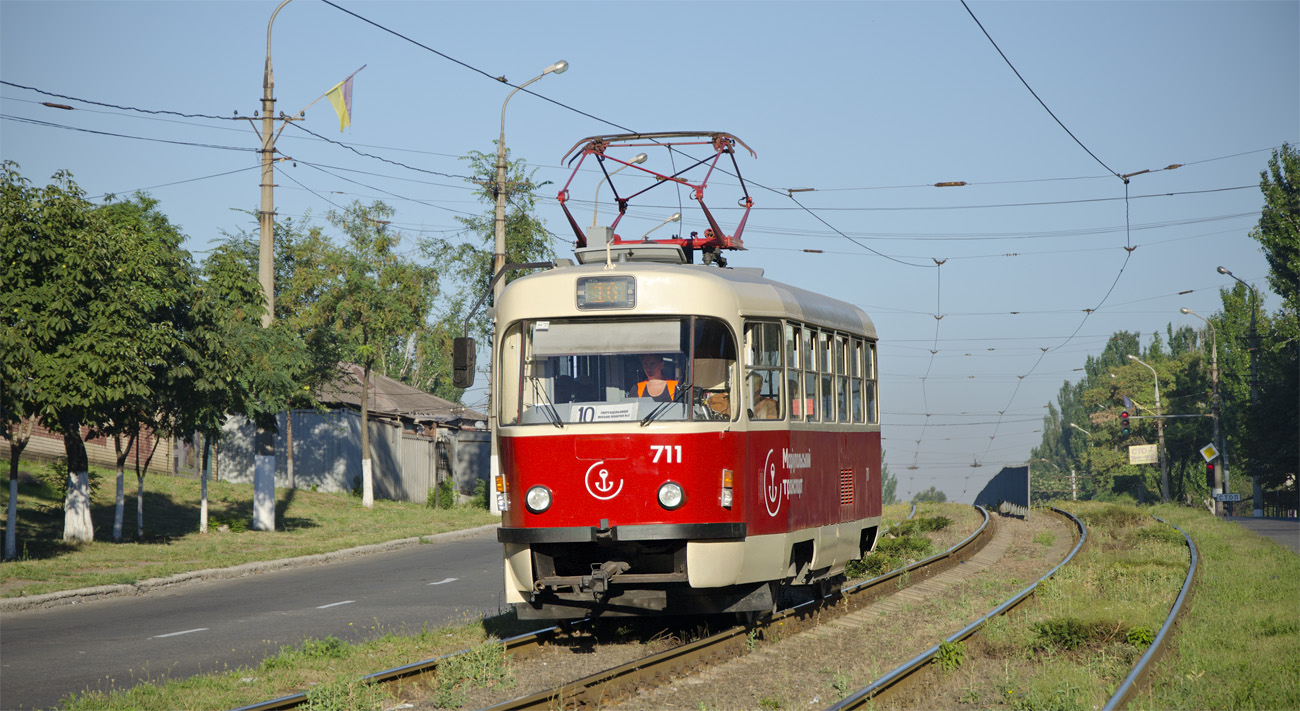 Мариуполь, Tatra T3SUCS № 711