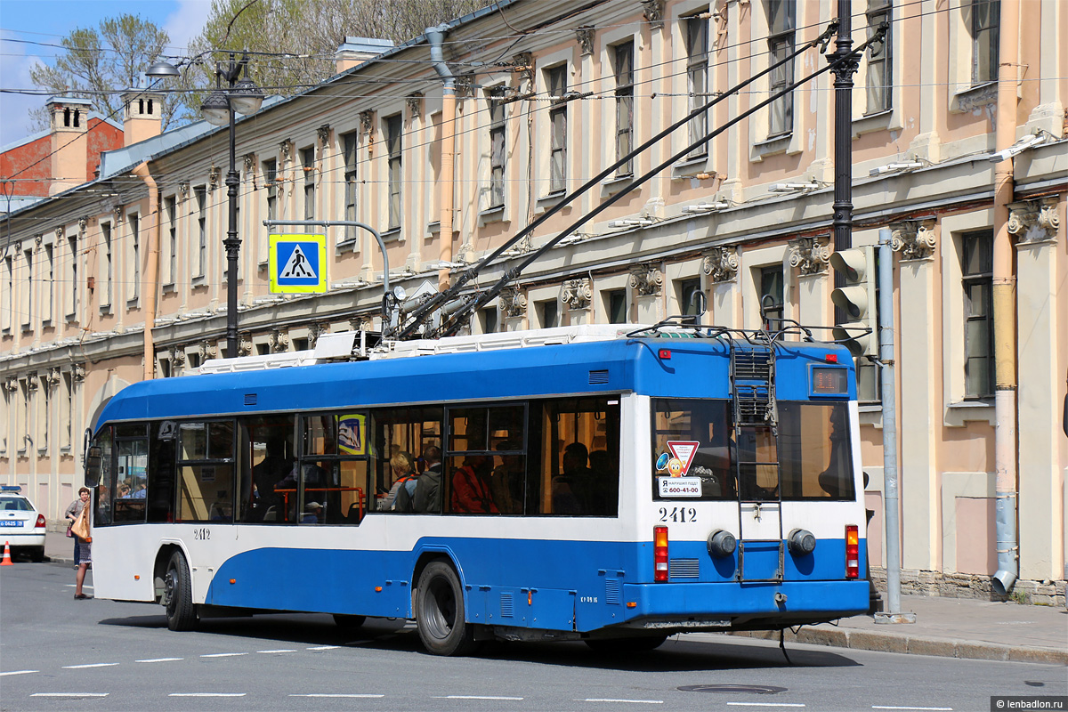 Санкт-Петербург, БКМ 321 № 2412