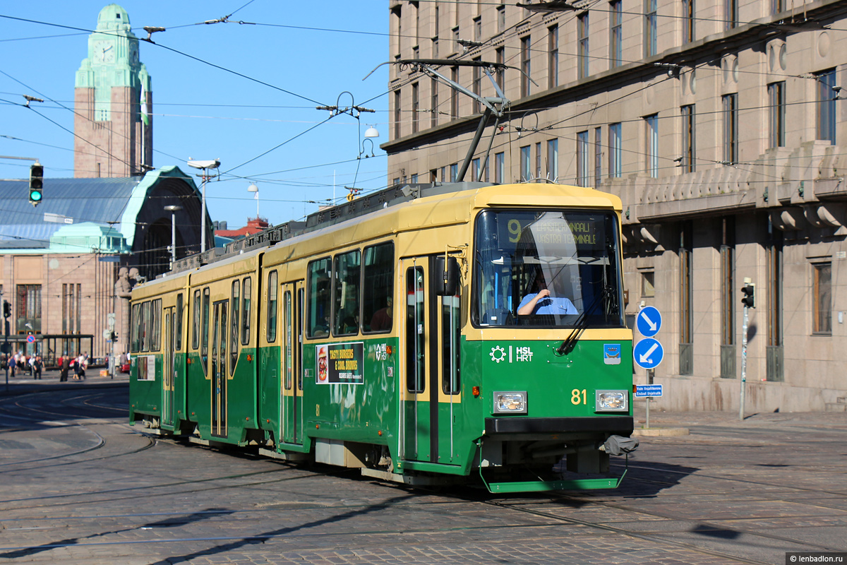 Хельсинки — Эспоо, Valmet MLNRV2 № 81