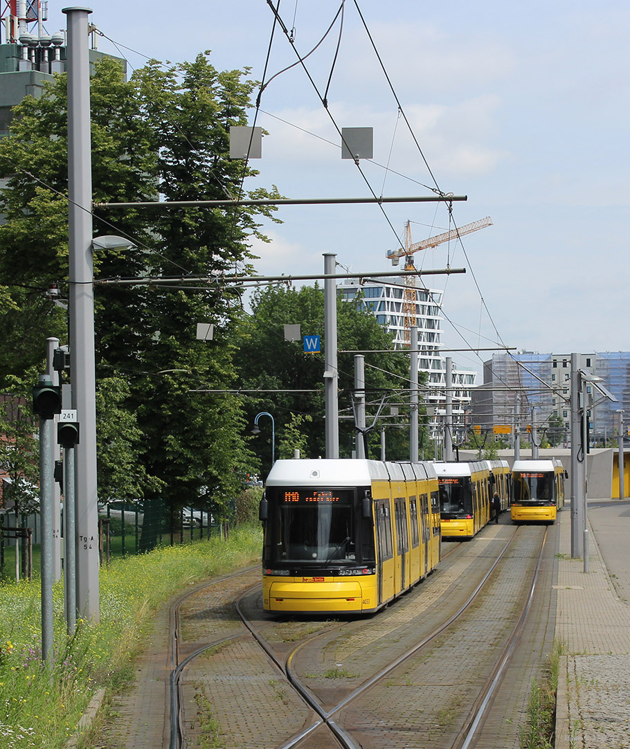 Берлин, Bombardier Flexity Berlin (GT6-08ZR/F6Z) № 4033