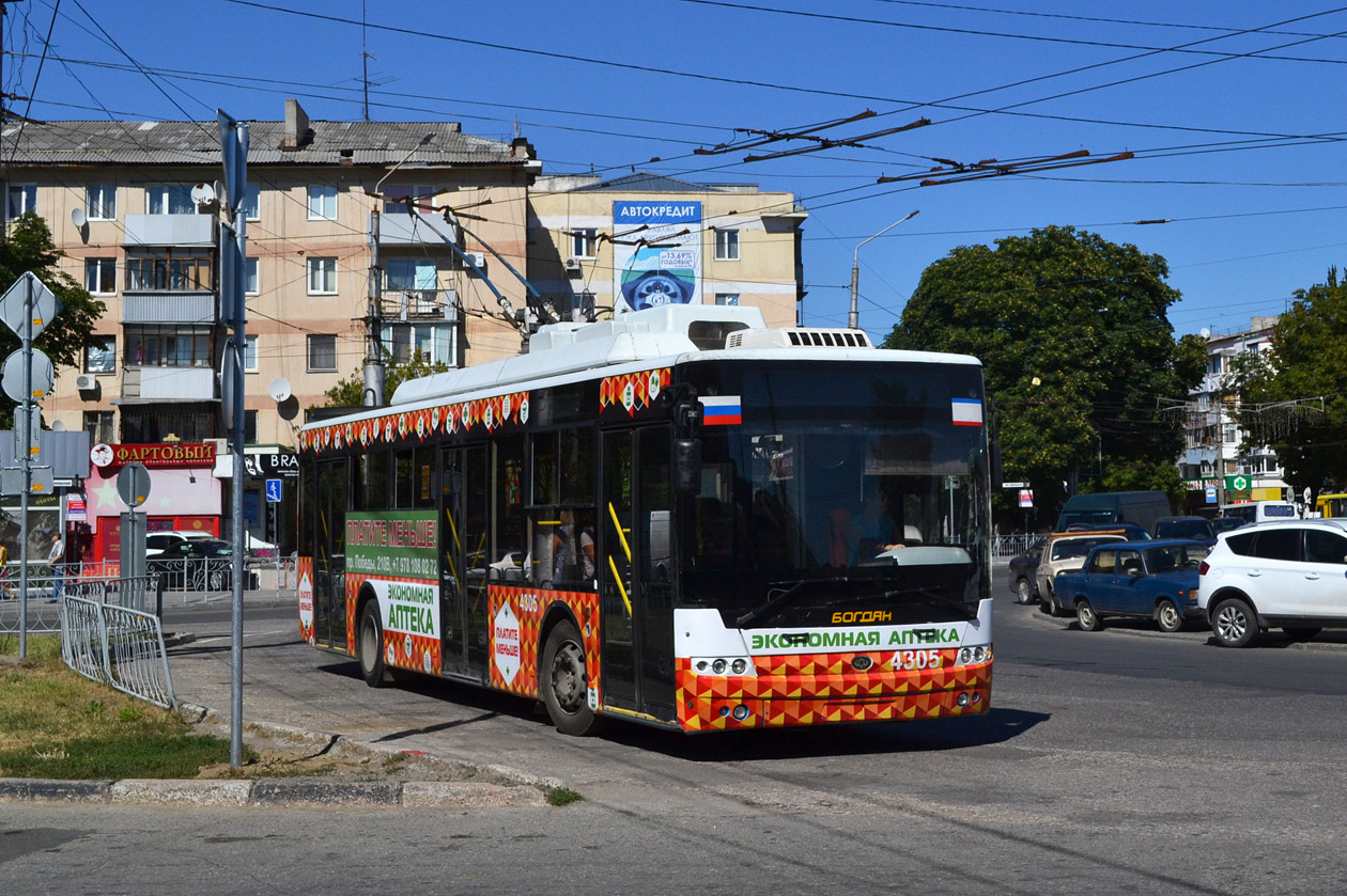 Крымский троллейбус, Богдан Т70110 № 4305