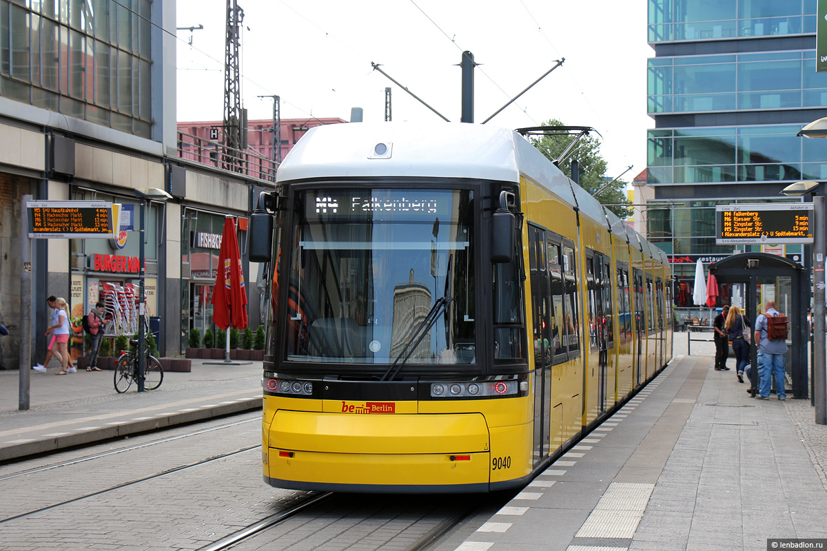 Берлин, Bombardier Flexity Berlin (GT8-08ZR/F8Z) № 9040
