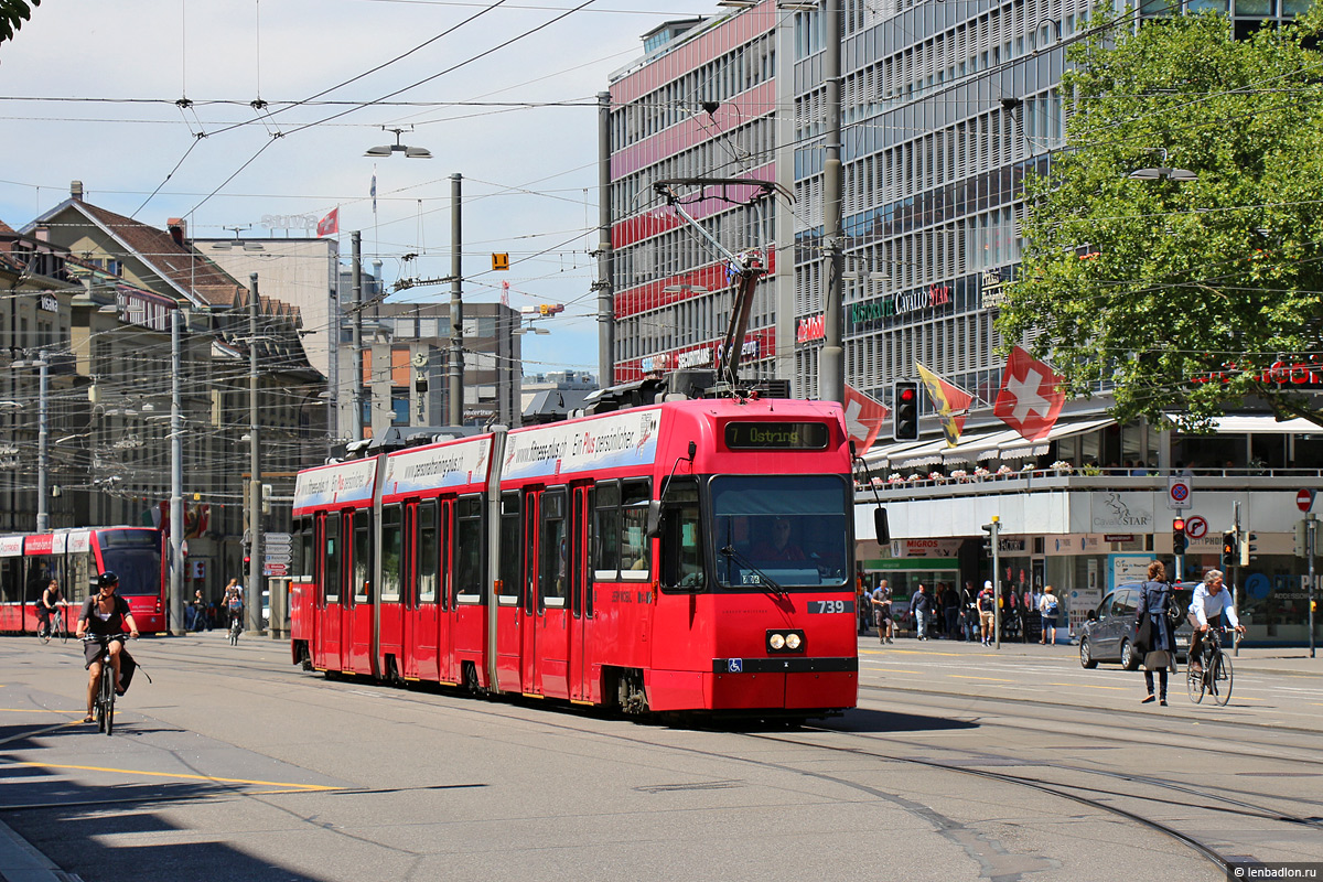 Берн, ACMV/ABB/Duewag Be 4/8 № 739