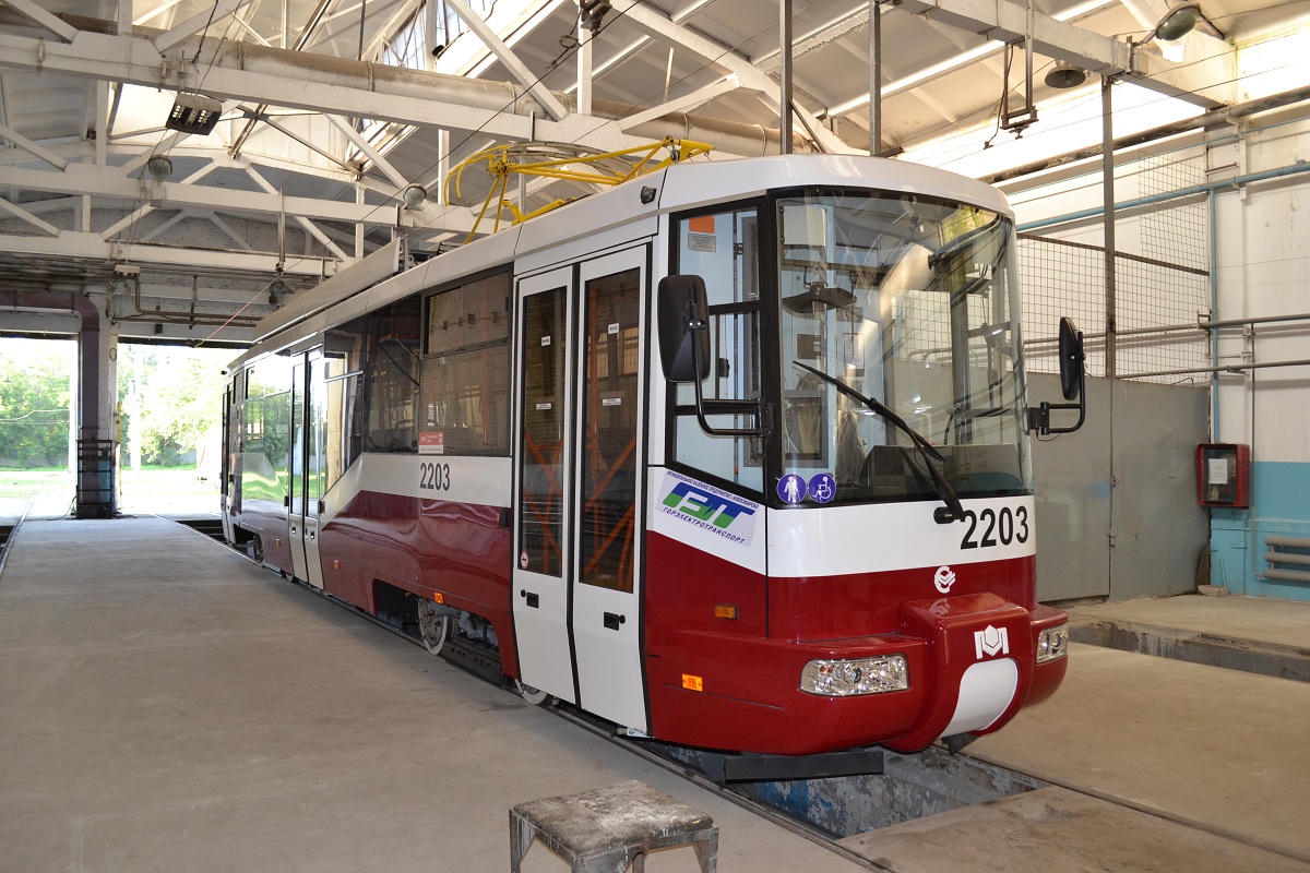 Новосибирск, БКМ 62103 № 2203; Новосибирск — Новые трамваи