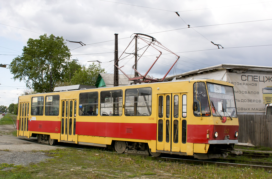 Екатеринбург, Tatra T6B5SU № 362