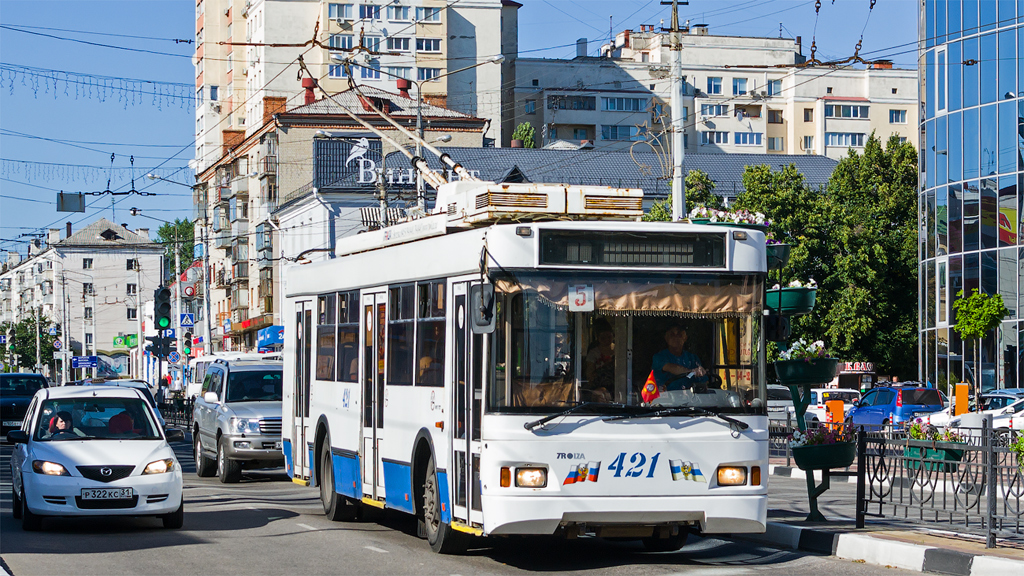 Белгород, Тролза-5275.07 «Оптима» № 421