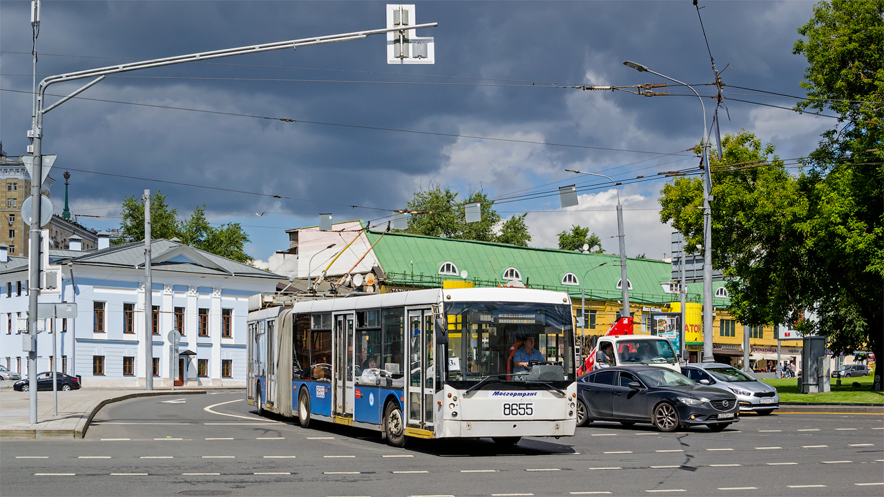 Москва, Тролза-6206.00 «Мегаполис» № 8655