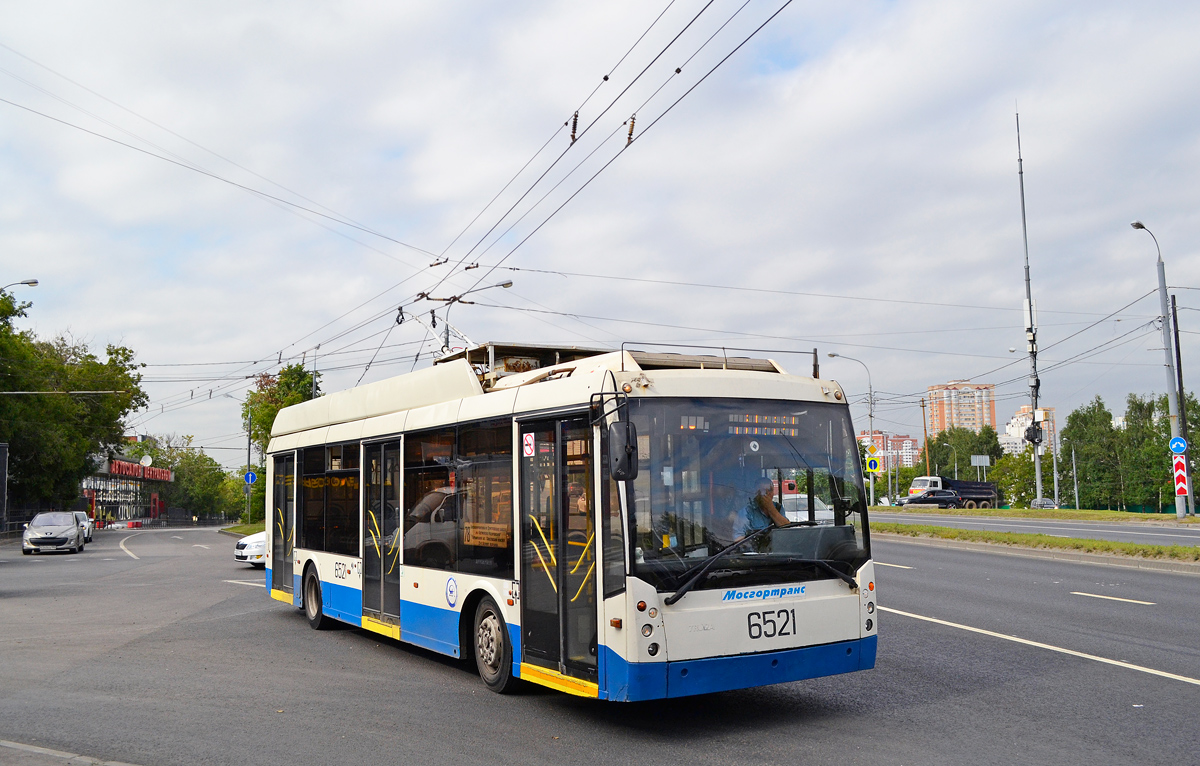 Москва, Тролза-5265.00 «Мегаполис» № 6521