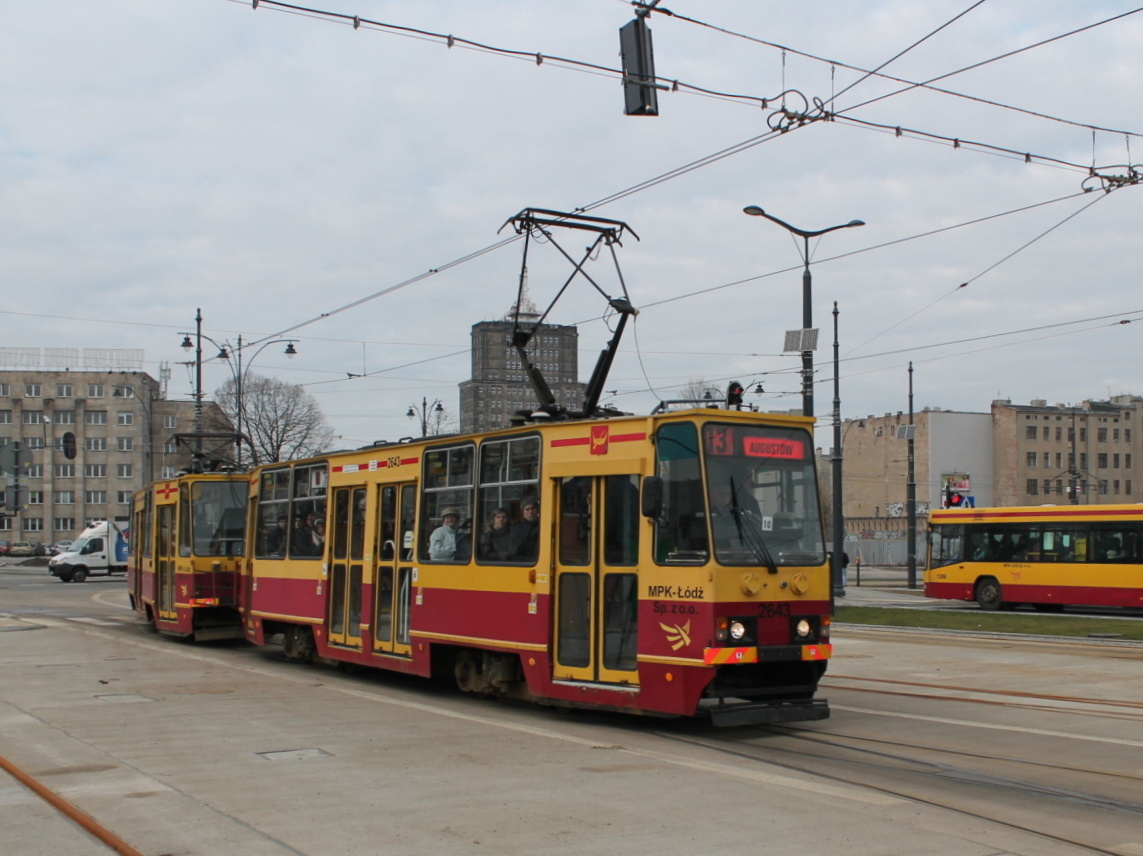 Лодзь, Konstal 805Na № 2643