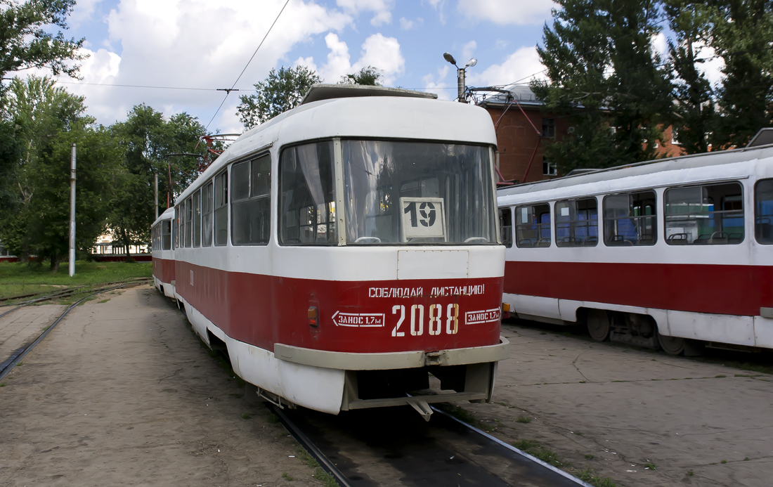 Самара, Tatra T3SU № 2088; Самара — Конечные станции и кольца (трамвай)