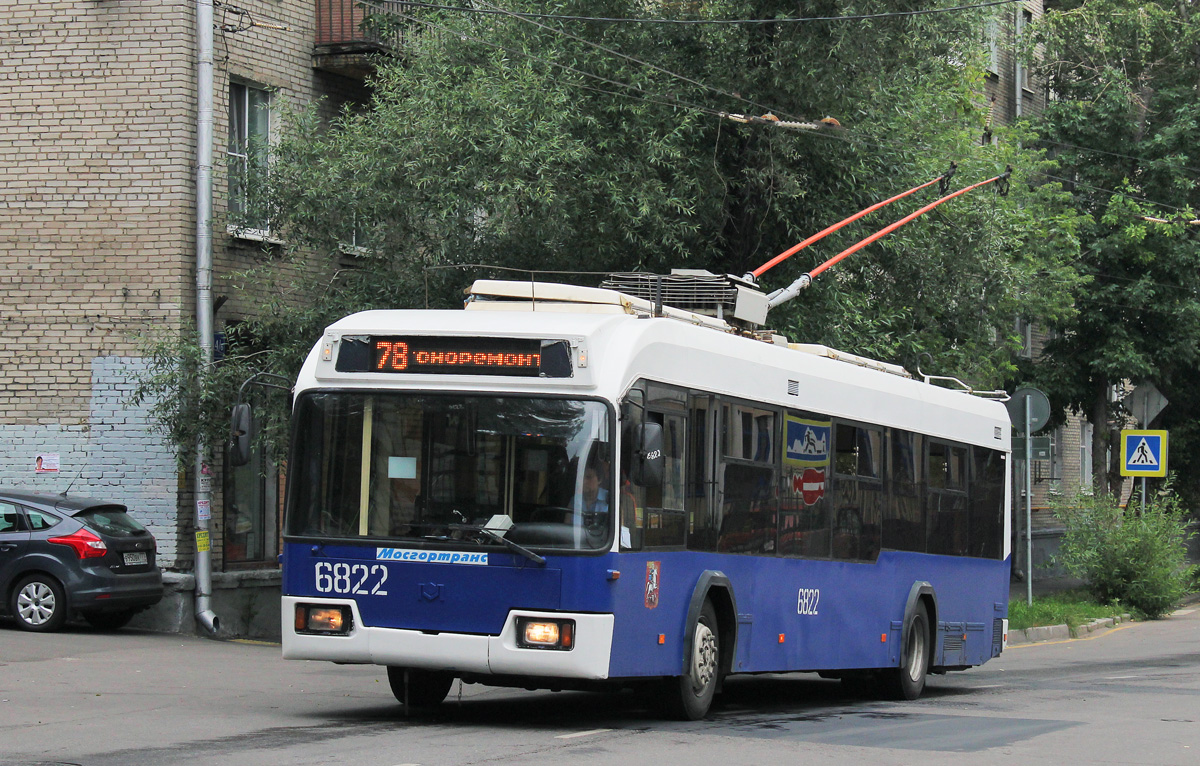 Москва, БКМ 321 № 6822