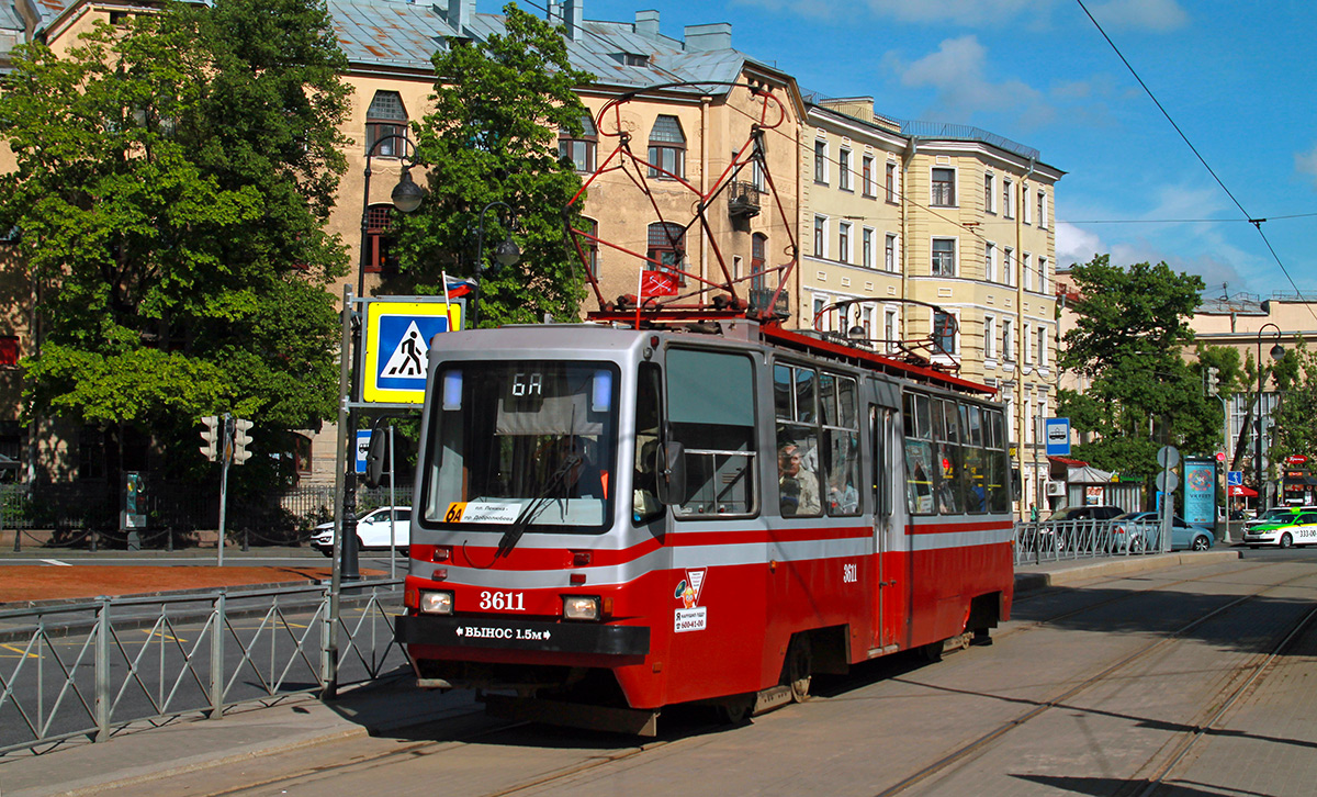 Санкт-Петербург, ТС-77 № 3611