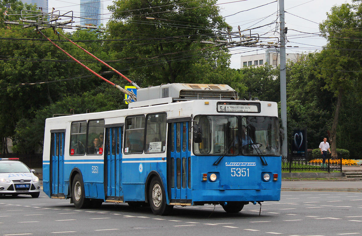 Москва, ЗиУ-682ГМ1 (с широкой передней дверью) № 5351