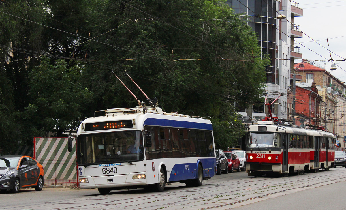 Москва, БКМ 321 № 6840; Москва, МТТА-2 № 2311