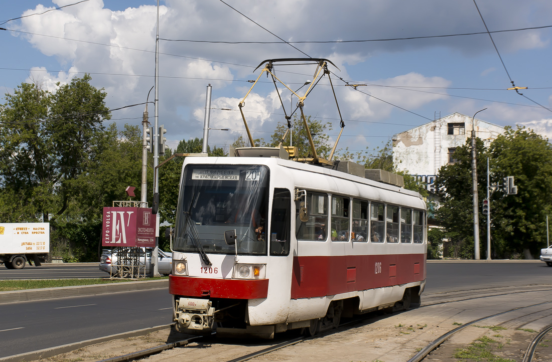 Самара, Tatra T3RF № 1206
