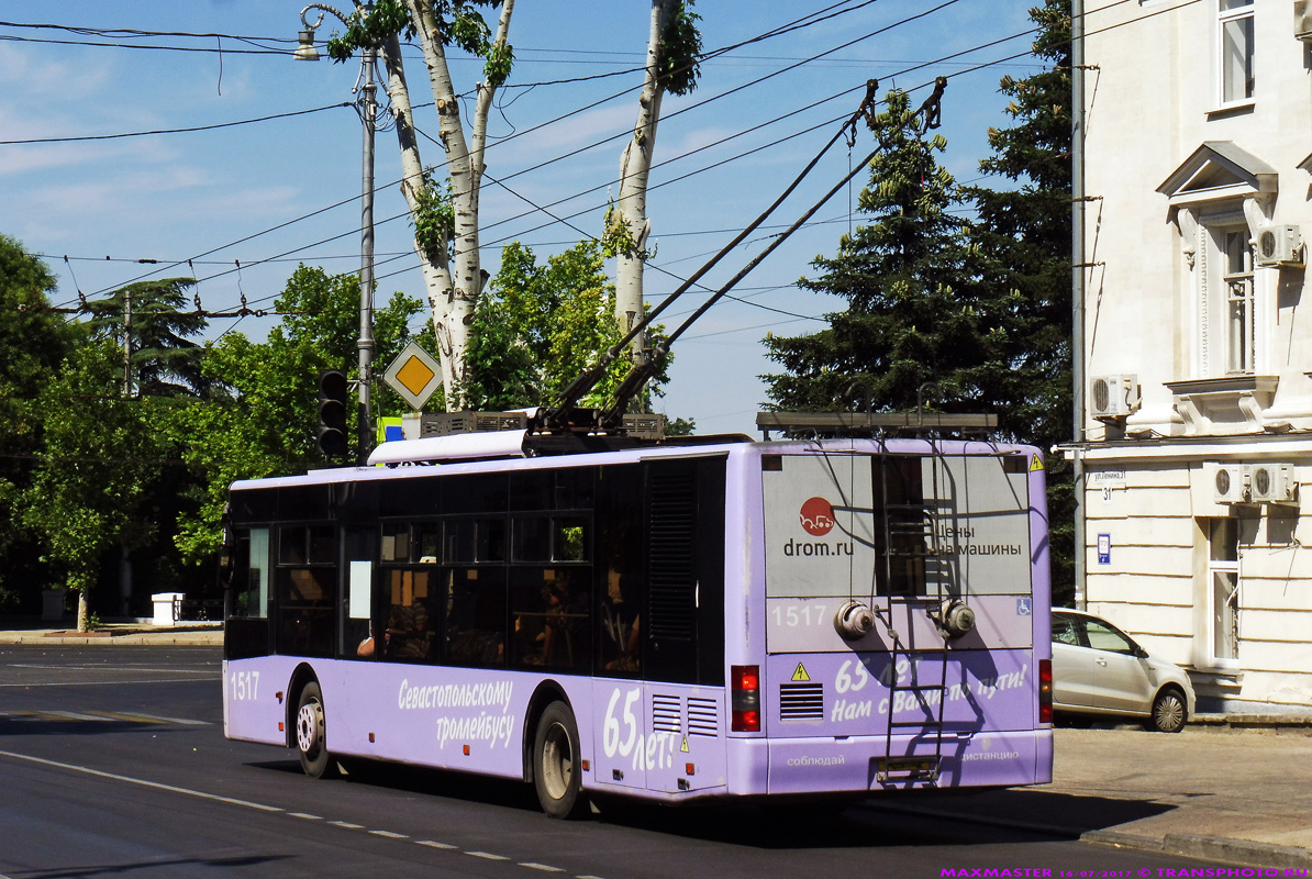 Севастополь, ЛАЗ E183A1 № 1517