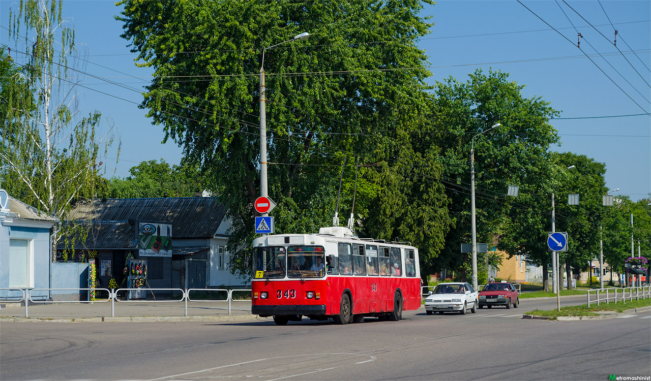 Чернигов, ЗиУ-682В [В00] № 343