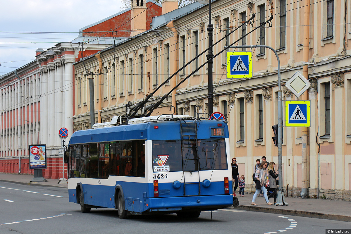 Санкт-Петербург, БКМ 321 № 3424