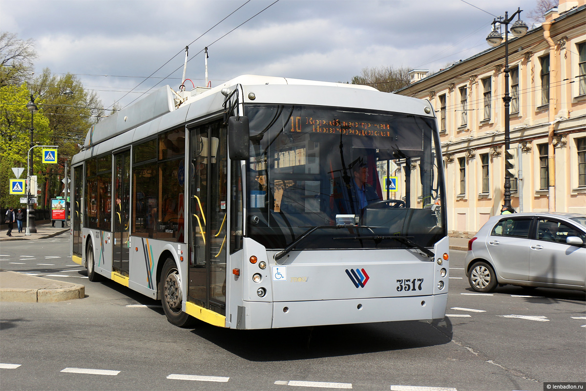 Санкт-Петербург, Тролза-5265.00 «Мегаполис» № 3517