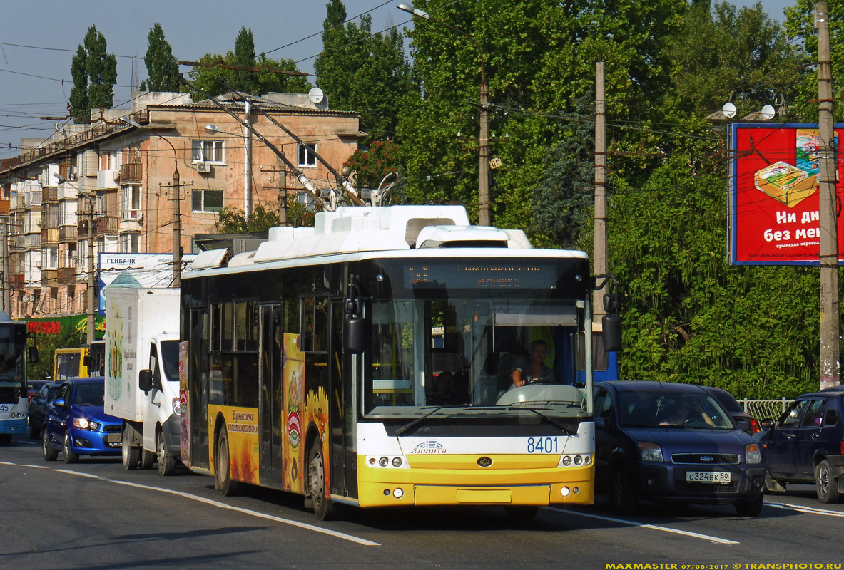 Crimean trolleybus, Bogdan T70115 № 8401