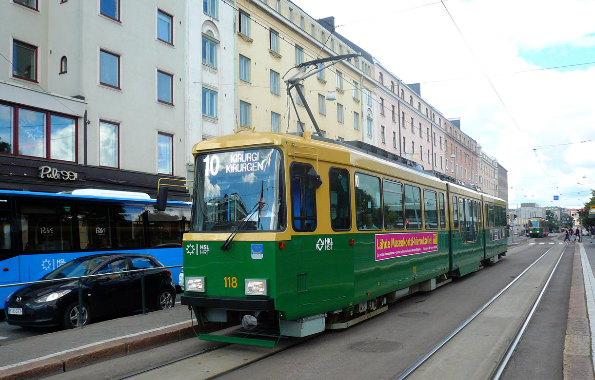 Helsinki — Espoo, Valmet MLNRV1 — 118