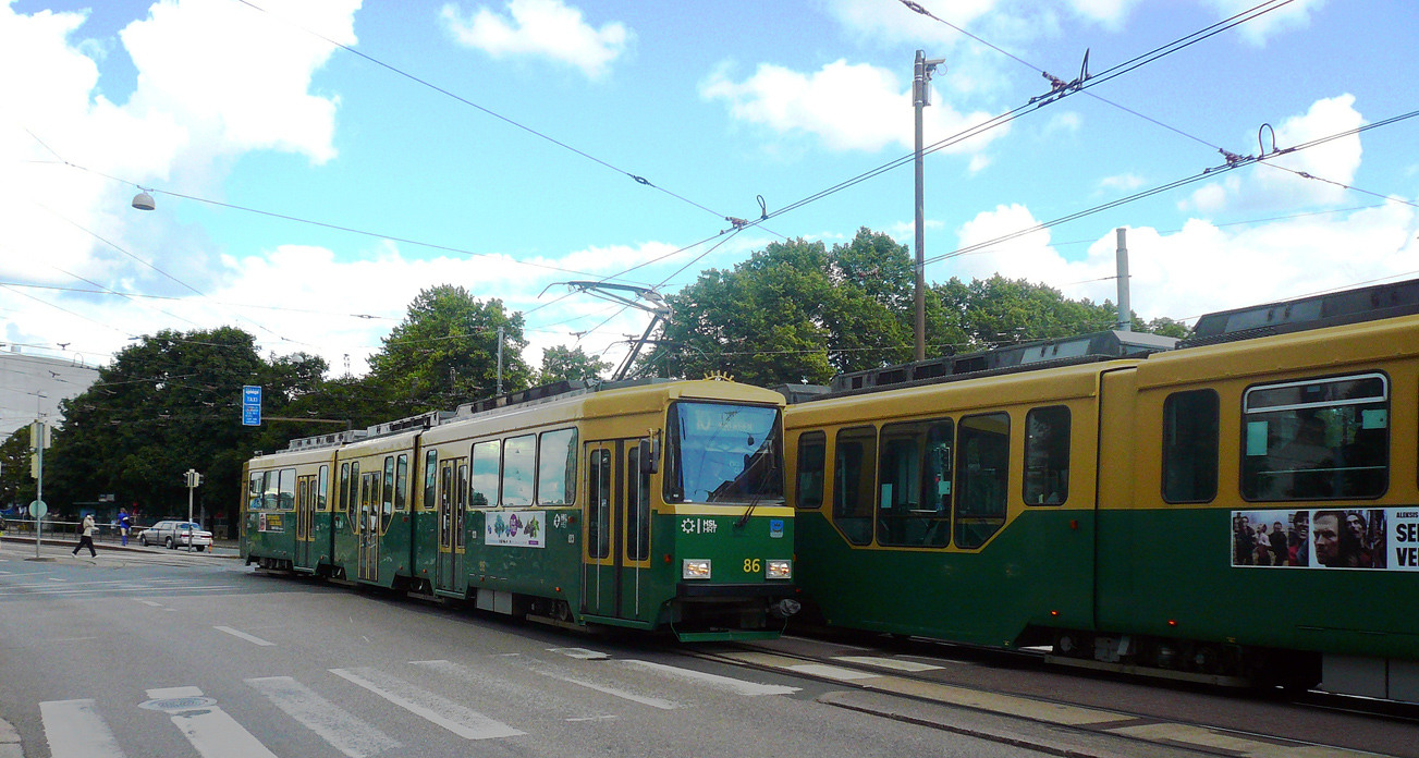 Helsinki — Espoo, Valmet MLNRV2 — 86
