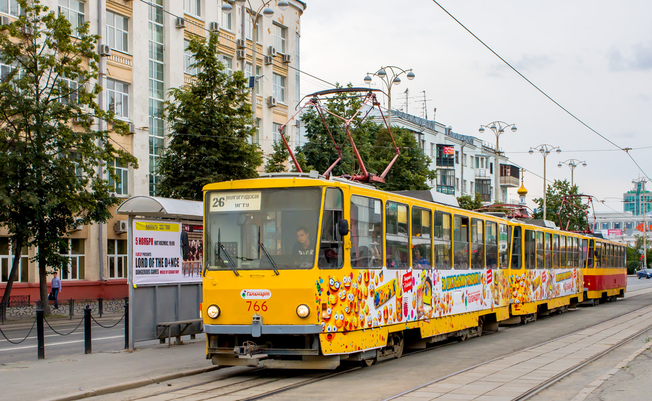 Екатеринбург, Tatra T6B5SU № 766 Екатеринбург, Tatra T6B5SU № 766