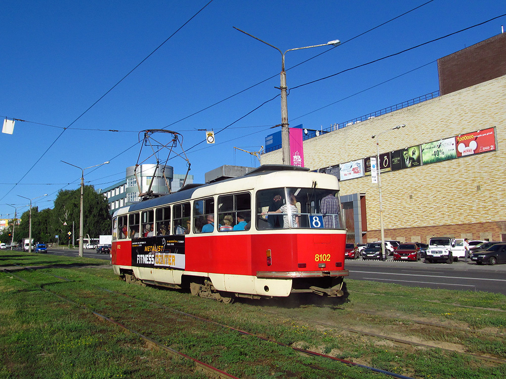 Харьков, Tatra T3M № 8102