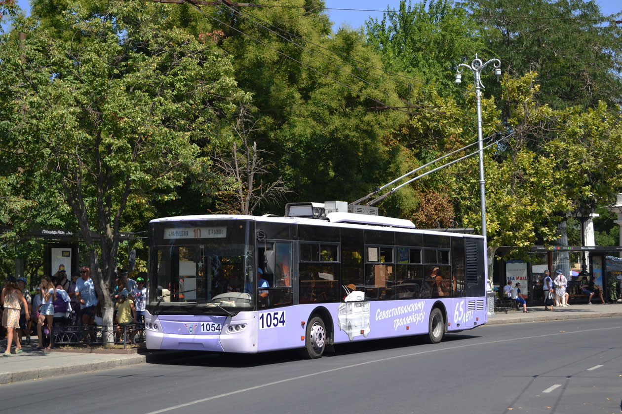 Севастополь, ЛАЗ E183A1 № 1054