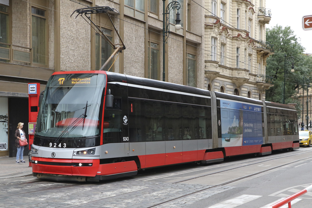 Прага, Škoda 15T3B ForCity Alfa Praha № 9243