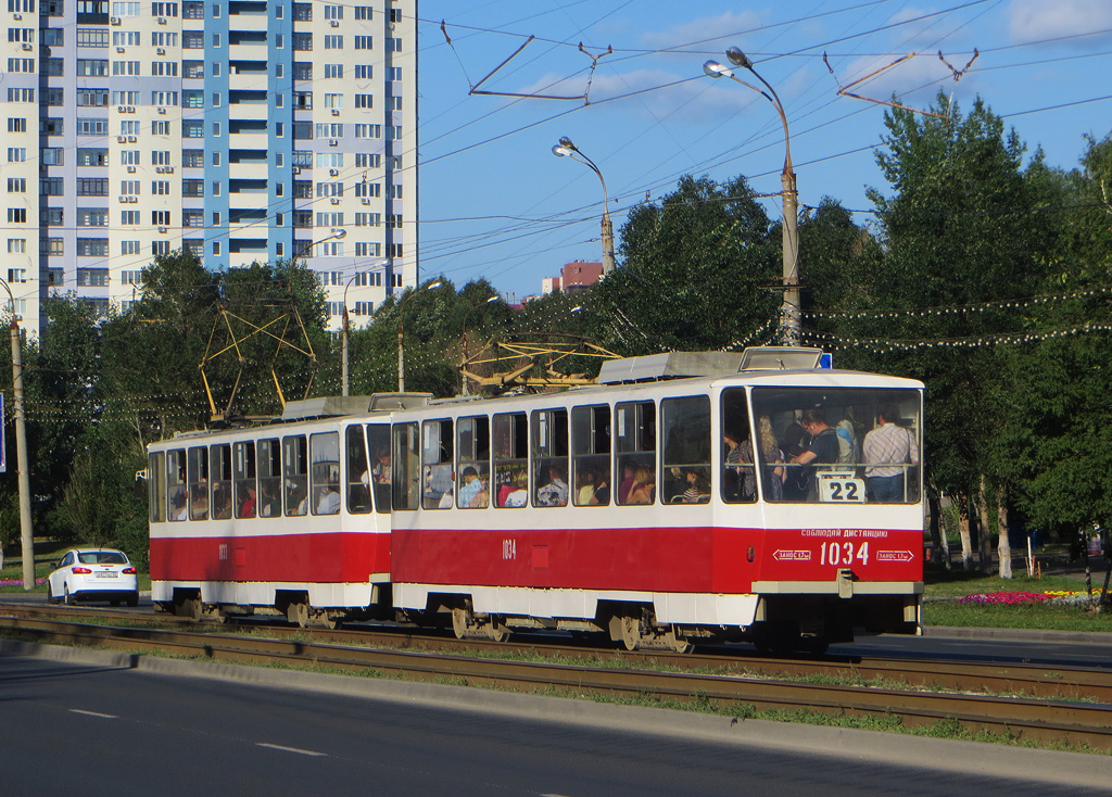 Самара, Tatra T6B5SU № 1034
