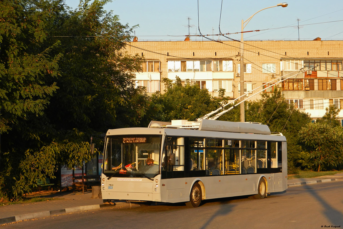 Краснодар, Тролза-5250 «Мегаполис» № 003
