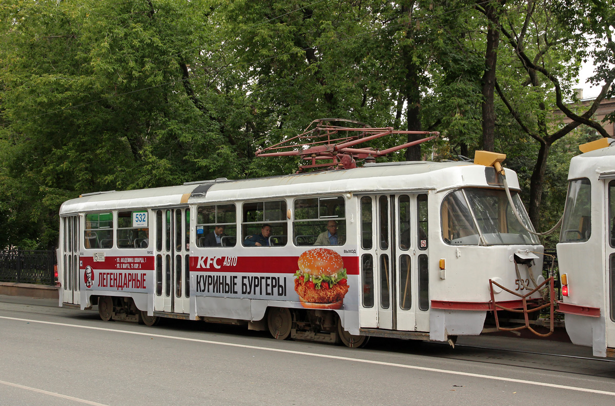 Екатеринбург, Tatra T3SU № 532