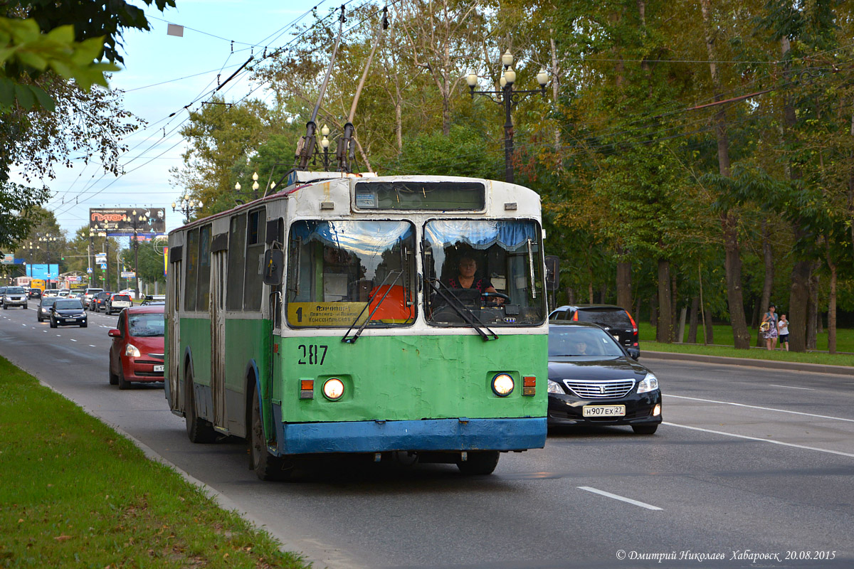 Хабаровск, ЗиУ-682Г [Г00] № 287