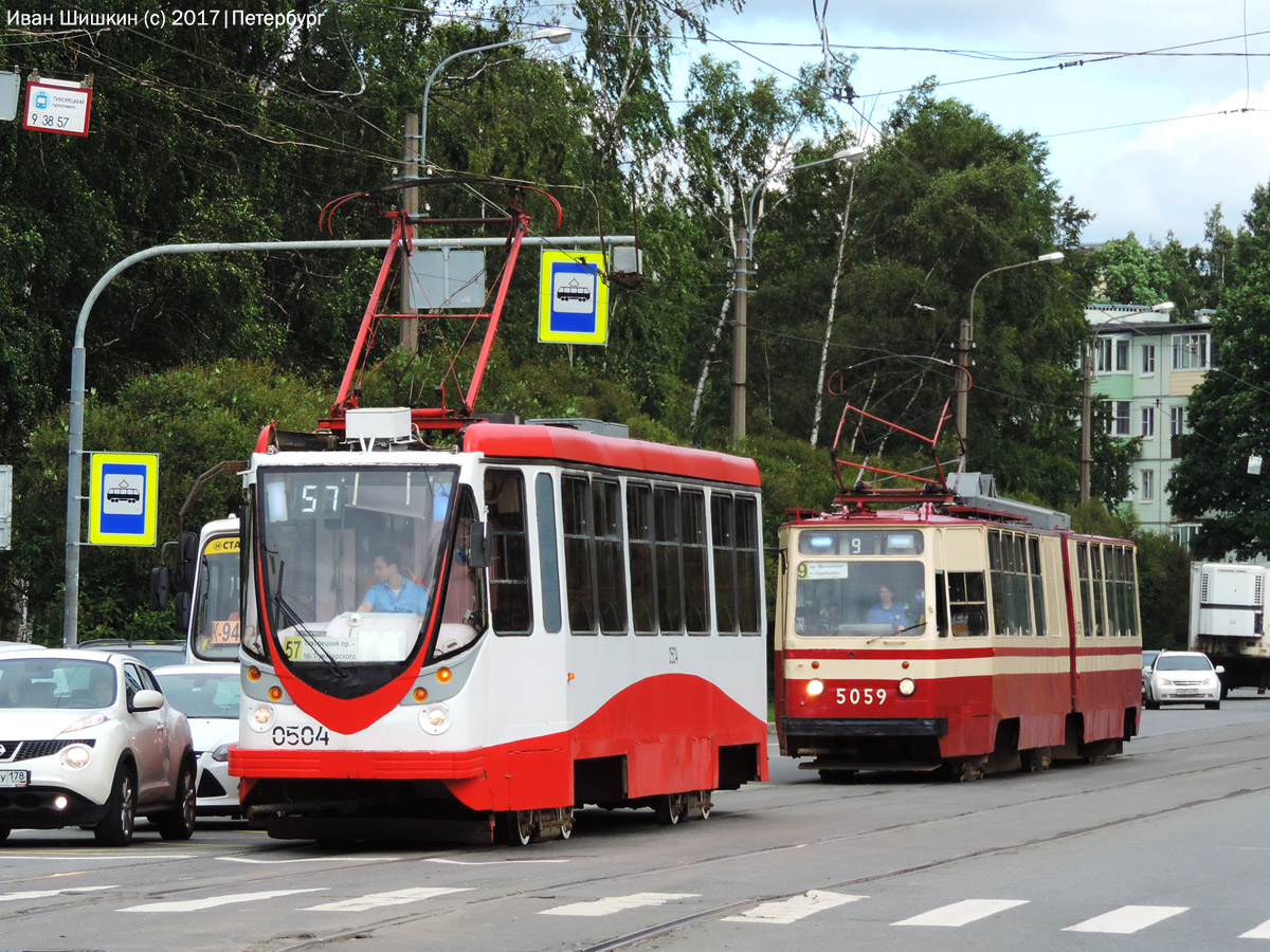 Санкт-Петербург, 71-134А (ЛМ-99АВ) № 0504