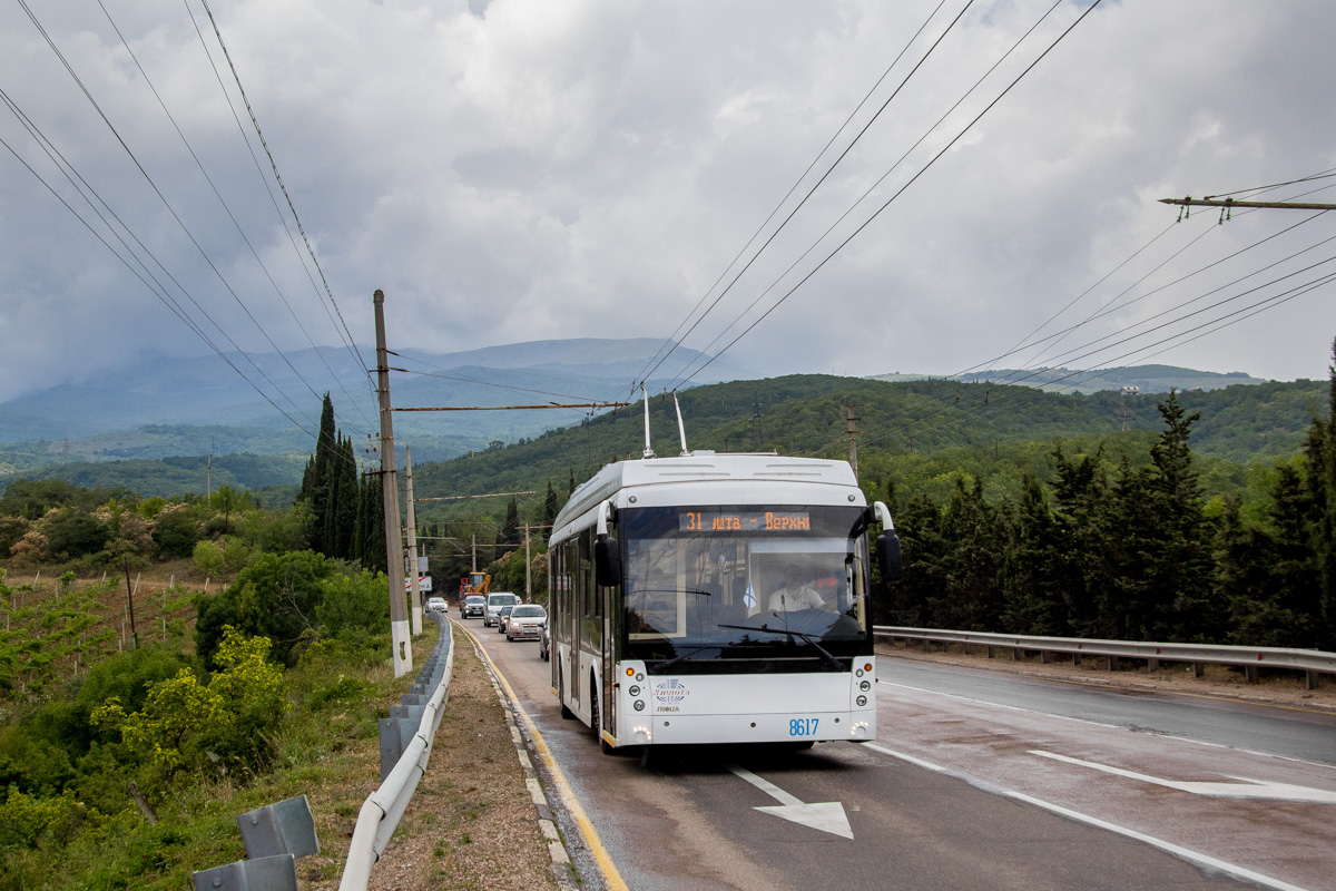 Крымский троллейбус, Тролза-5265.05 «Мегаполис» № 8617